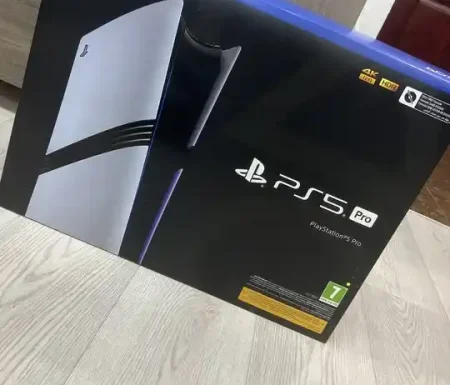 كارتون PS5 PRO كالجديد(لا يحتوي على الجهاز)